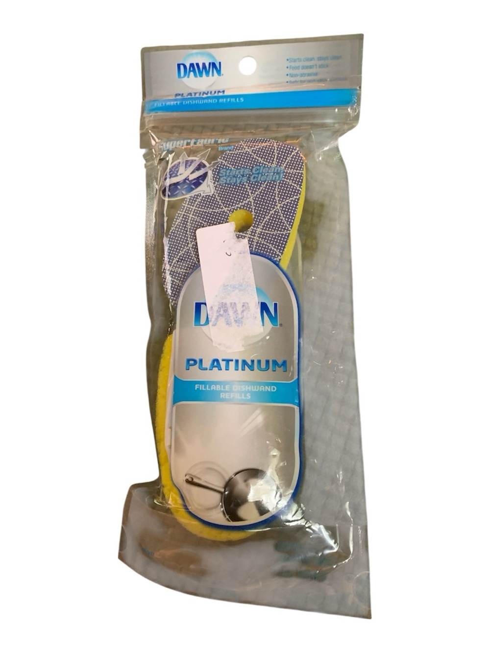 Dawn Platinum Superfabric Fillable Dish Wand 2 Pd Refill Pack